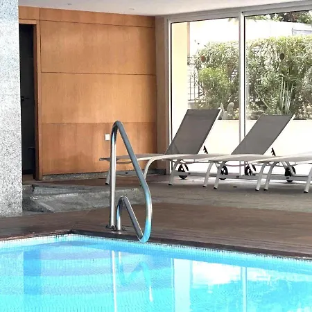 Le Victoria, Elegant T2 Au Bord Des Plages, Piscine, Sauna 公寓
