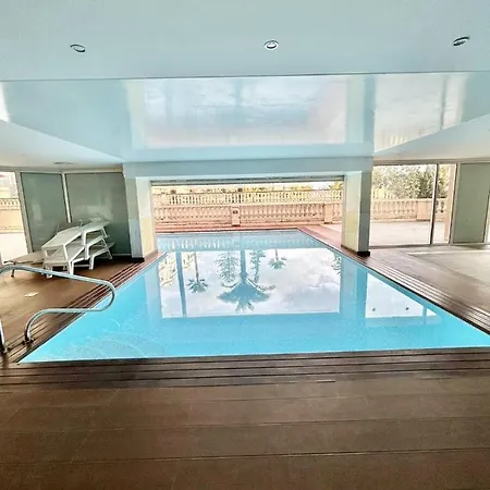Le Victoria, Elegant T2 Au Bord Des Plages, Piscine, Sauna * 芒通