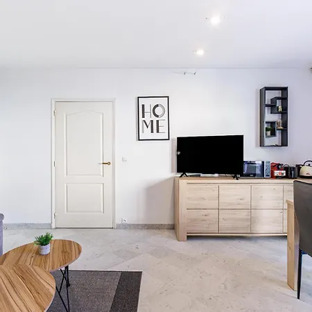 Le Victoria, Elegant T2 Au Bord Des Plages, Piscine, Sauna Lägenhet